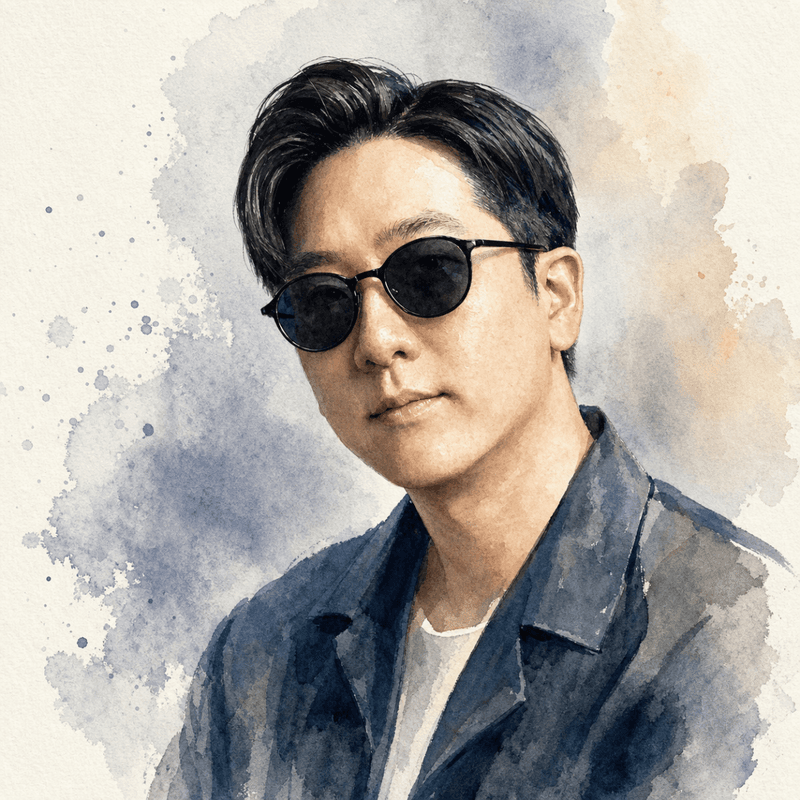 PonsLink와 PonsWarp를 만드는 개발자의 수채화 초상