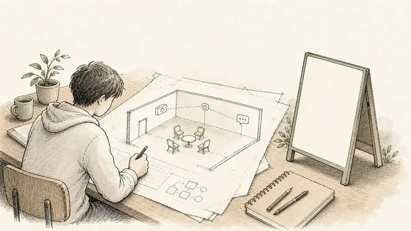 [PonsLink] 나는 먼저 방을 만들었다, 제품 설명은 그다음이었다