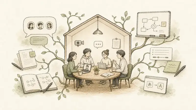 [PonsLink] 말로 부족한 순간마다 방은 맥락을 더 품어야 했다