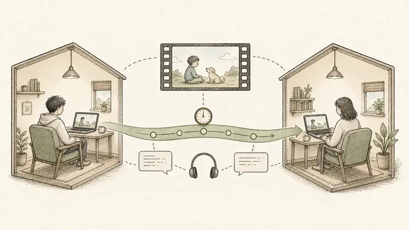 [PonsLink] PonsCast는 같은 시간을 공유하고 싶어서 만든 기능이었다