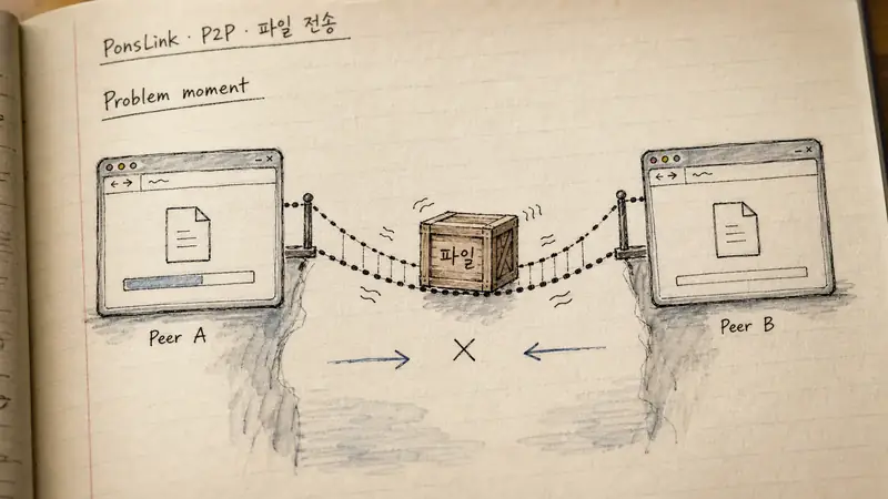 [PonsLink] P2P 파일 전송에 작은 TCP가 필요했던 이유