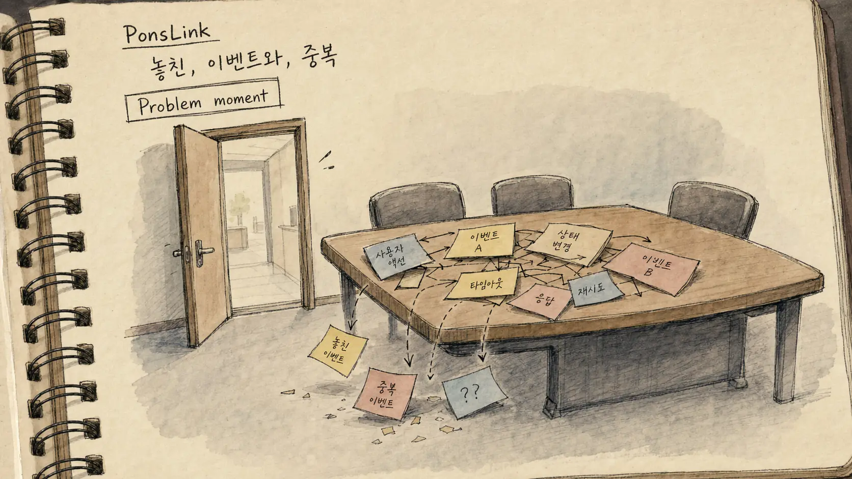 놓친 이벤트와 중복 요청을 동시에 줄이는 법 — 문제 장면