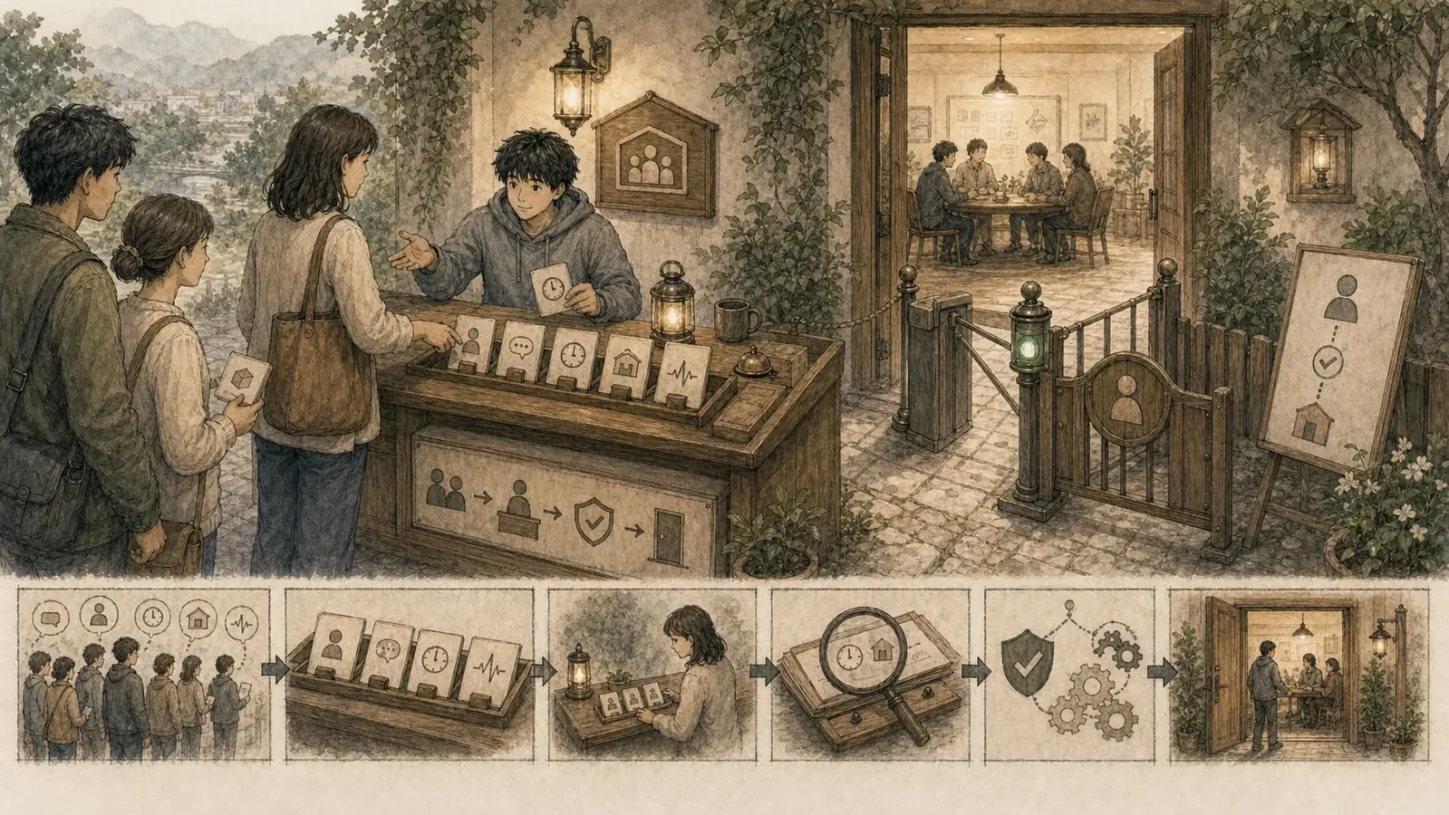 Public Desk는 문의 폼이 아니라 첫 번째 운영 게이트다 — 문제 장면