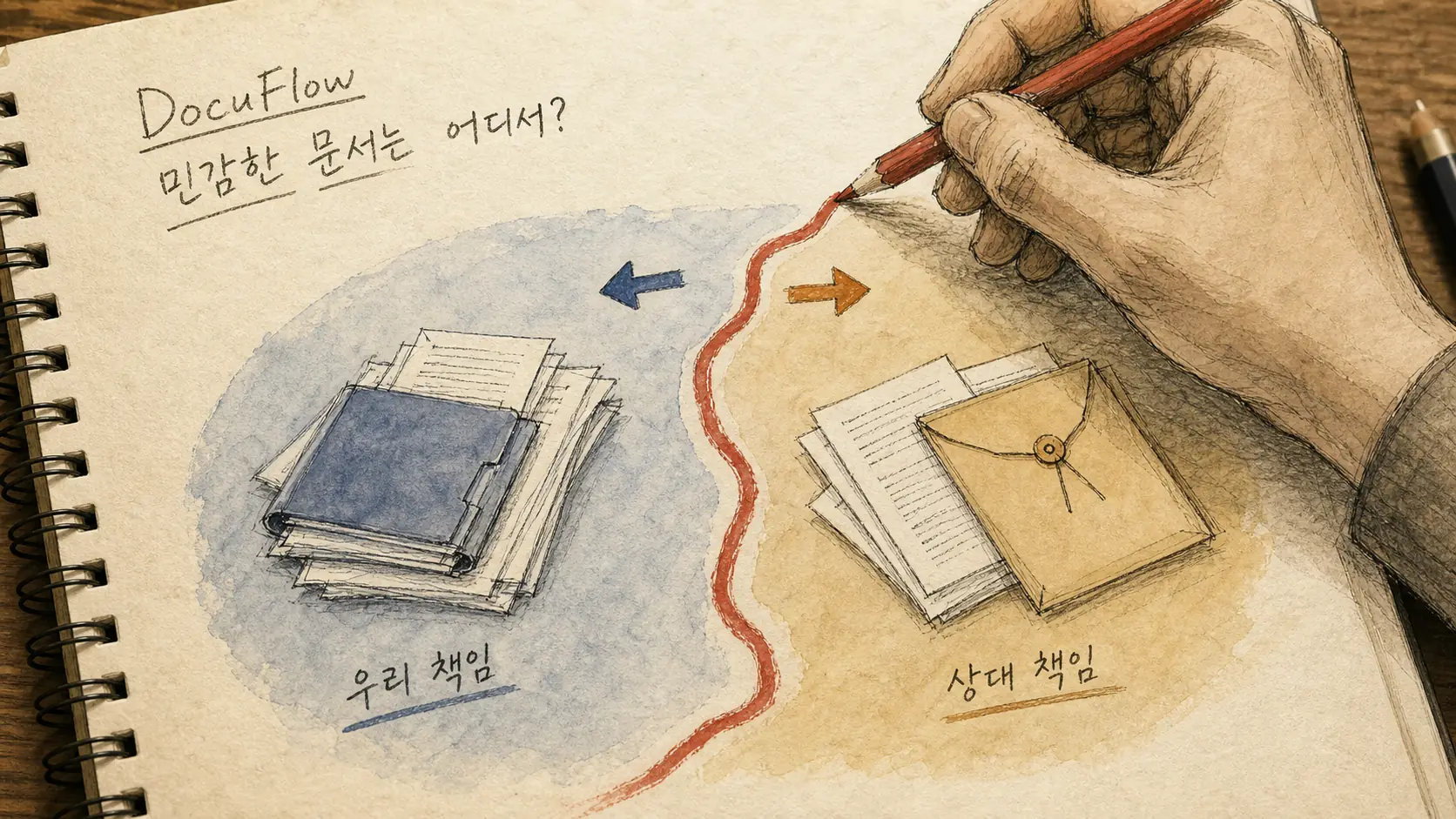 민감한 문서는 어디서 처리되는지가 먼저 보여야 했다 — 실패 신호