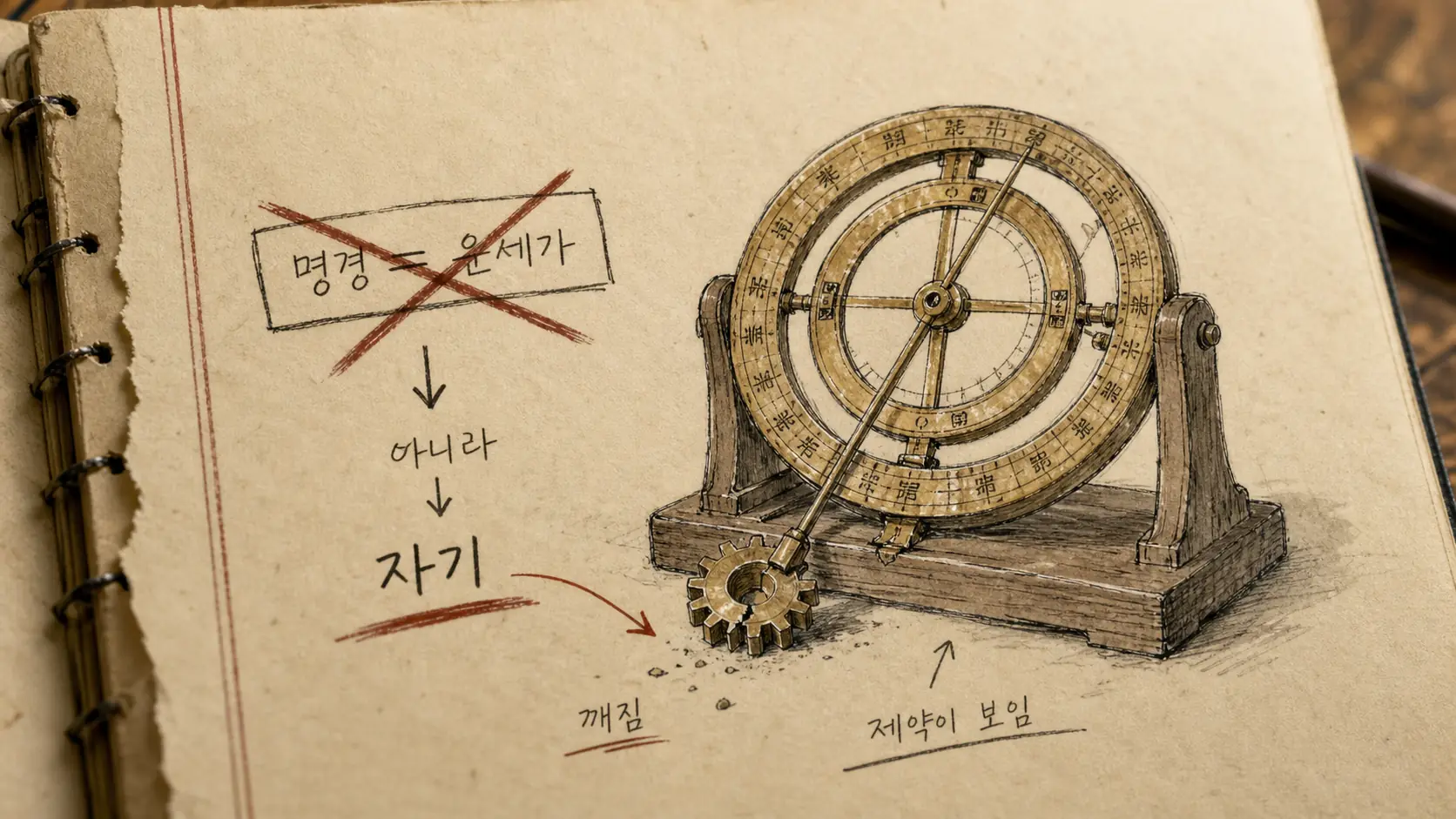 운세가 아니라 자기 해석의 거울로 만들고 싶었다 — 실패 신호