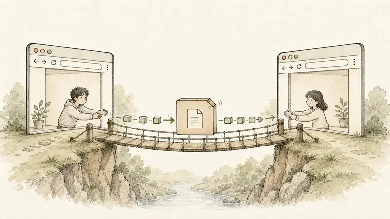 [PonsWarp] 브라우저끼리 대용량 파일을 직접 보내고 싶었다