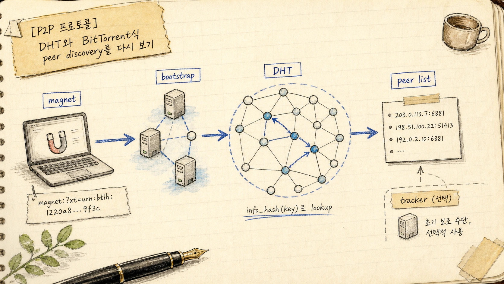 DHT와 BitTorrent식 peer discovery를 다시 보기 — 경계 변경