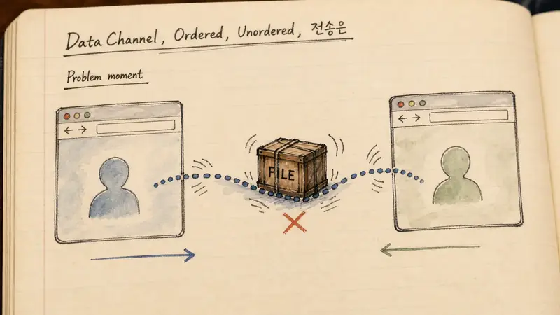 [DataChannel 딥다이브] Ordered와 Unordered 전송은 언제 갈라지는가