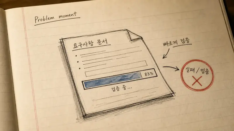 요구사항 문서: “빠르게”를 검증 가능한 문장으로 바꾸기