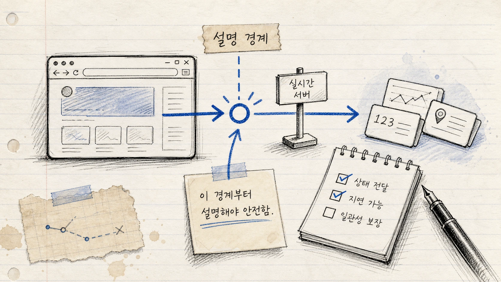 느린 인터넷 일주일이 실시간 제품을 다시 보게 했다 — 경계 변경